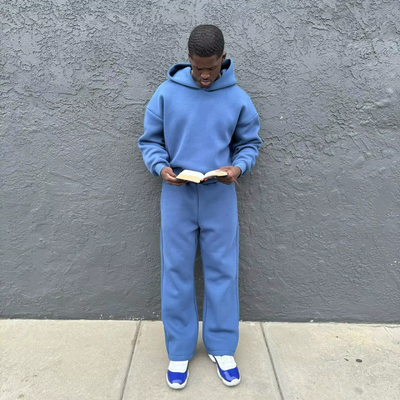 Darren | Jogger & Hoodie Set in Trendy Streetwear Look