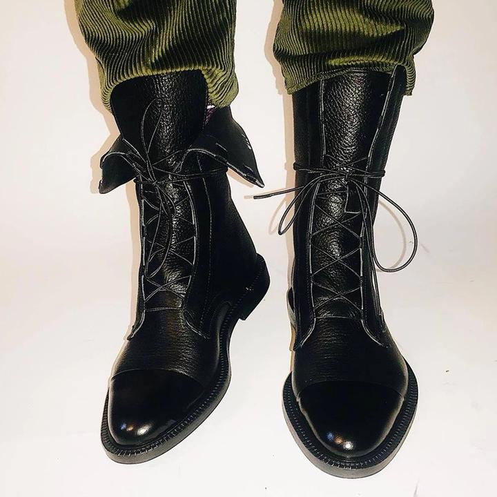 Venus | Premium Boots with High Block Heel