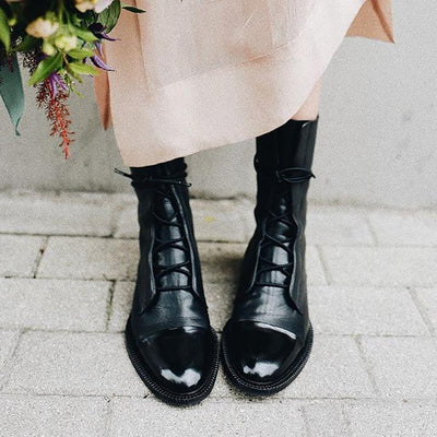 Venus | Premium Boots with High Block Heel
