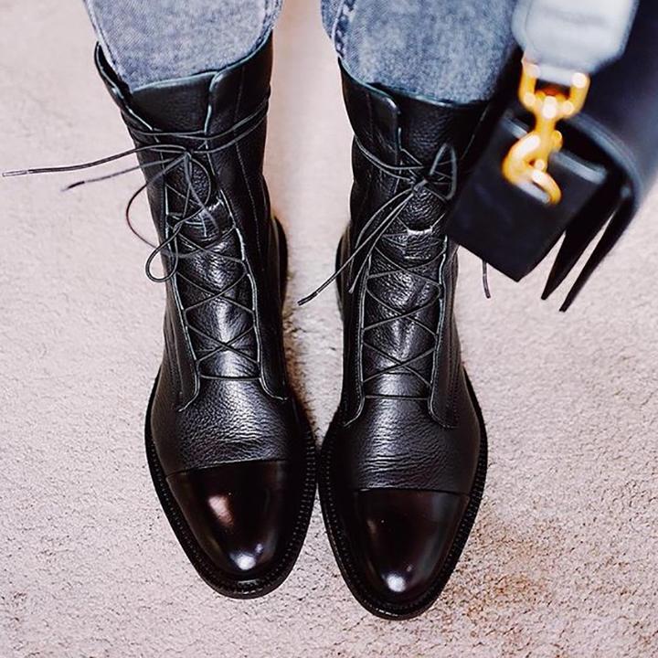 Venus | Premium Boots with High Block Heel