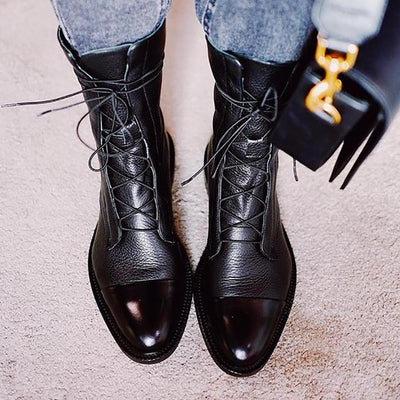 Venus | Premium Boots with High Block Heel
