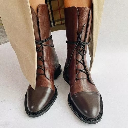 Venus | Premium Boots with High Block Heel