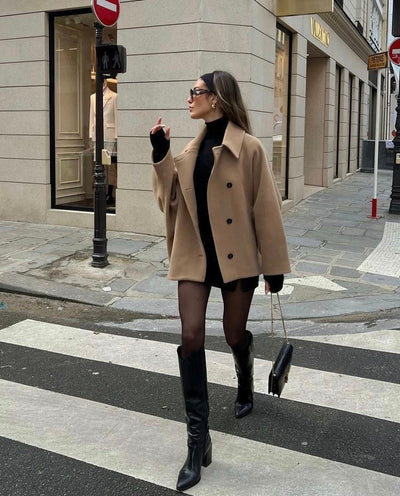 Jazzy | Oversized Wool Coat for Stylish Winter Looks