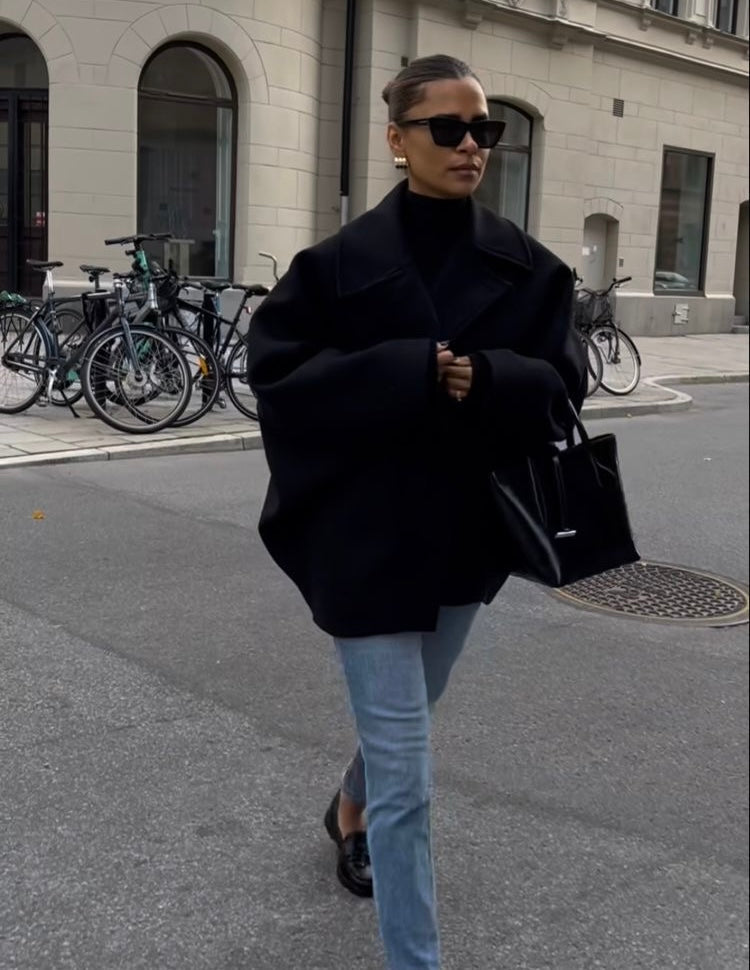 Jazzy | Oversized Wool Coat for Stylish Winter Looks