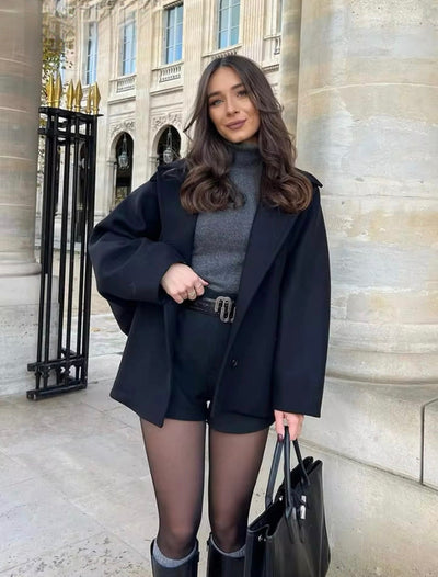 Jazzy | Oversized Wool Coat for Stylish Winter Looks