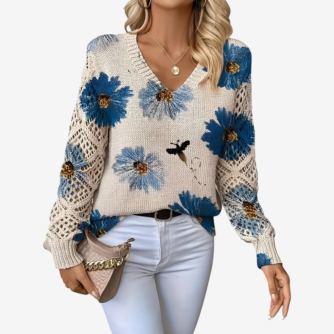 Clara | Elegant Women’s Sweater with Crew Neck