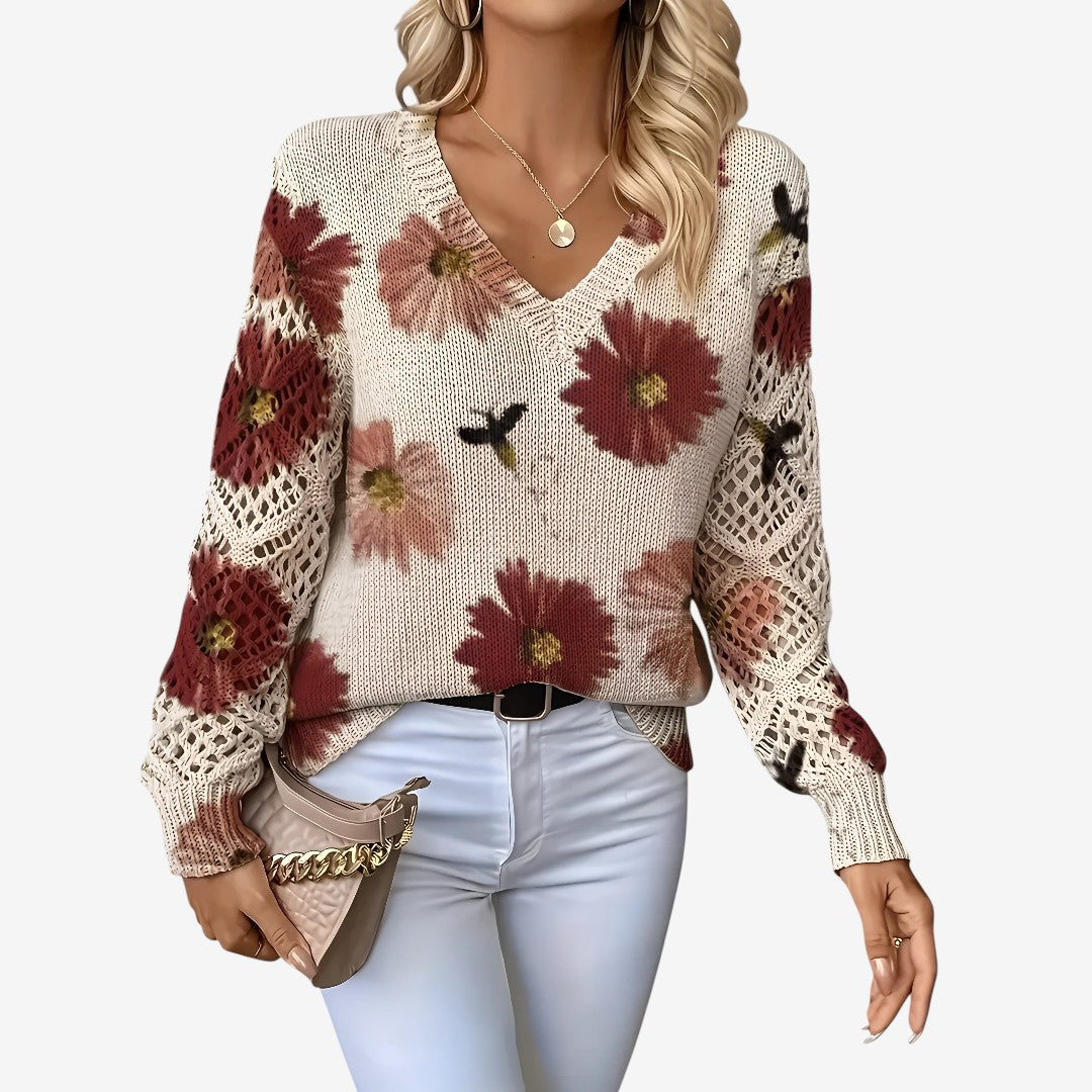 Clara | Elegant Women’s Sweater with Crew Neck