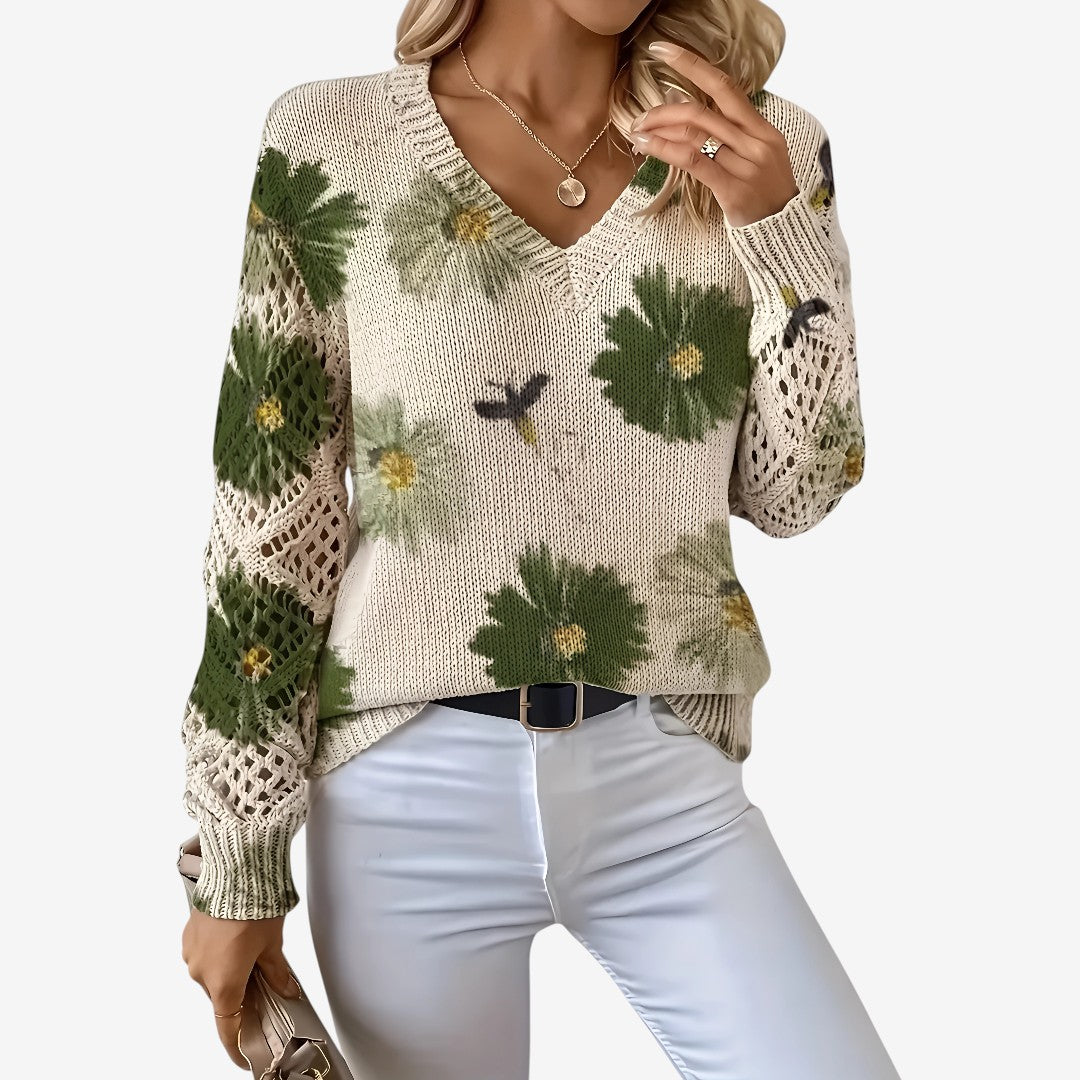 Clara | Elegant Women’s Sweater with Crew Neck