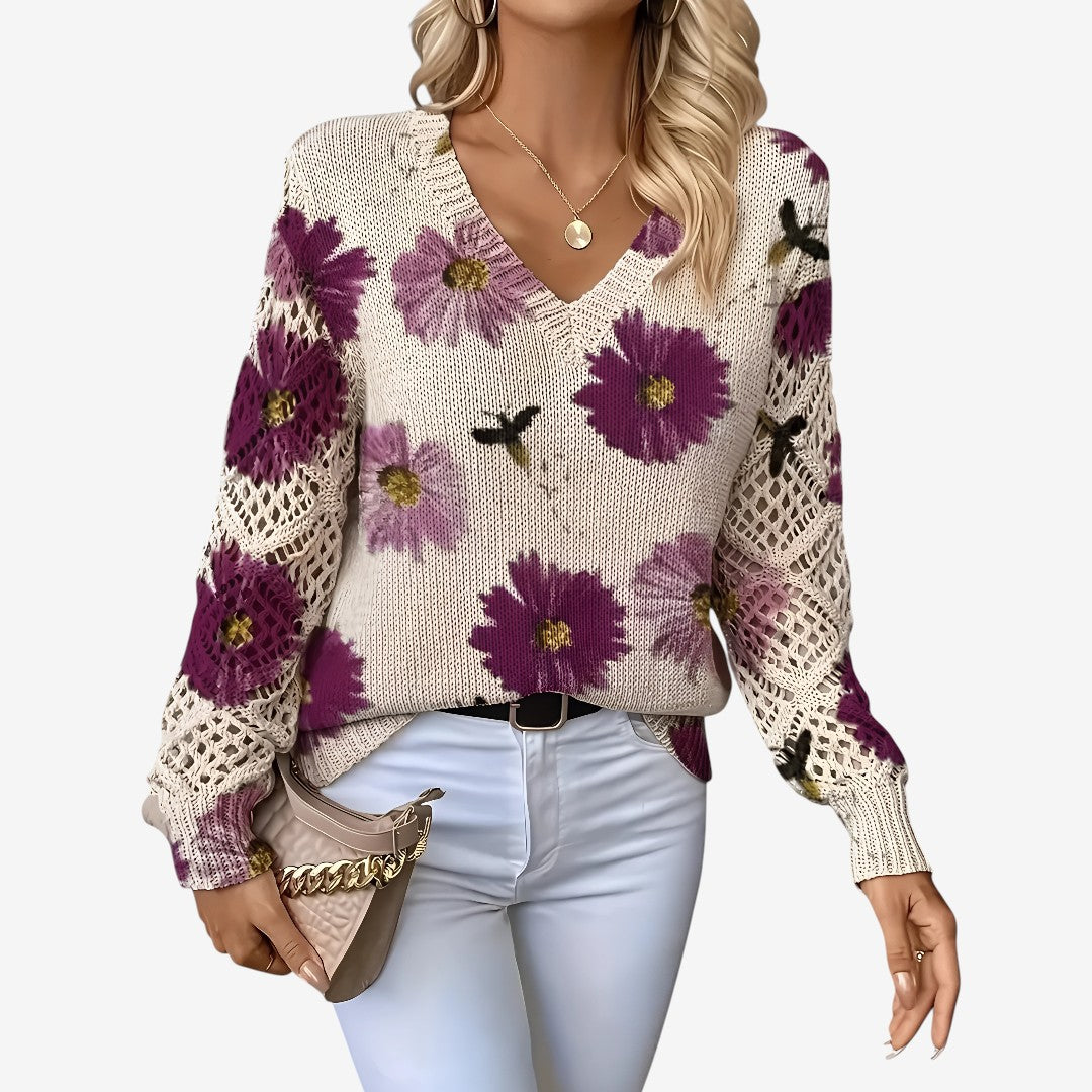 Clara | Elegant Women’s Sweater with Crew Neck