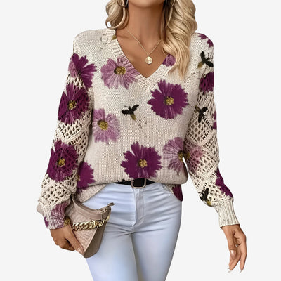 Clara | Elegant Women’s Sweater with Crew Neck