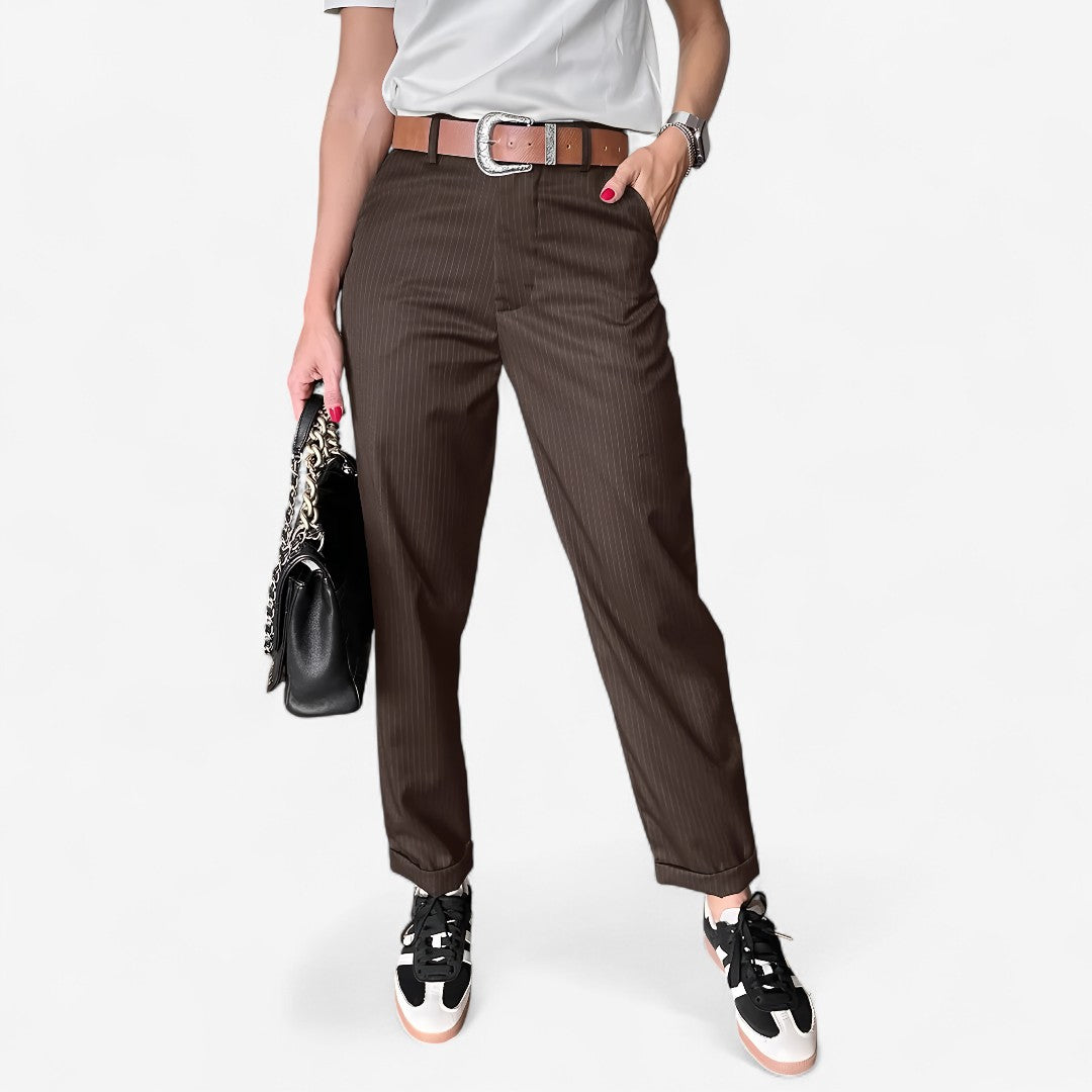 Clara | Elegant Women’s Trousers in Suit Style