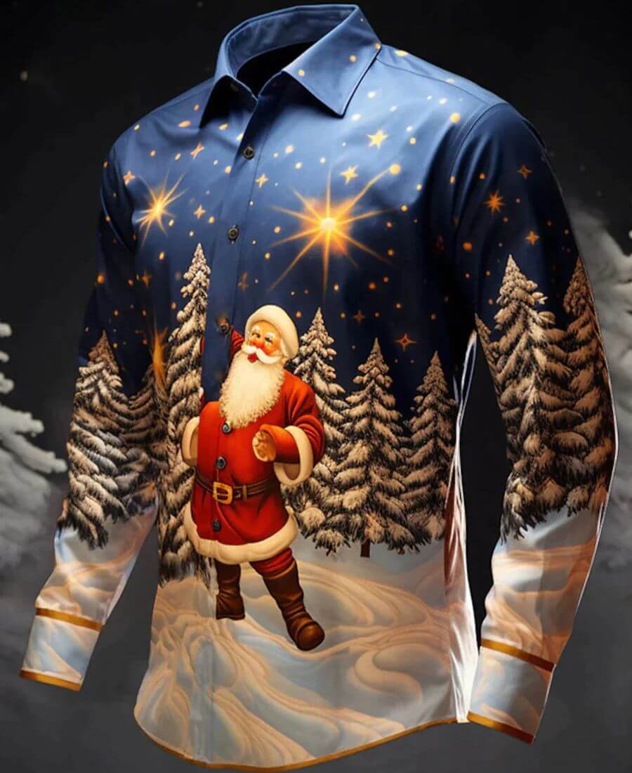 Liam | Comfortable T-Shirt with Christmas Design