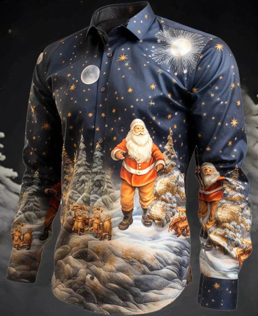 Liam | Comfortable T-Shirt with Christmas Design