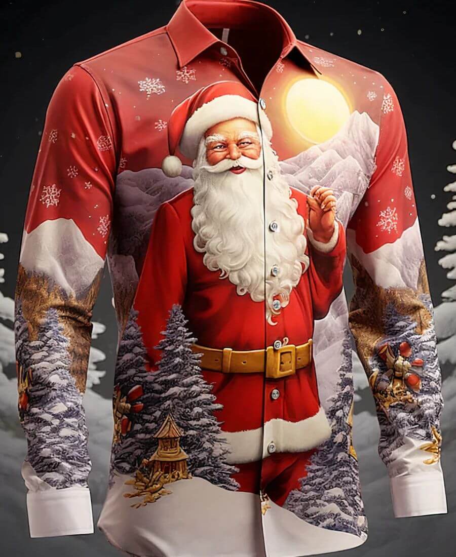 Liam | Comfortable T-Shirt with Christmas Design