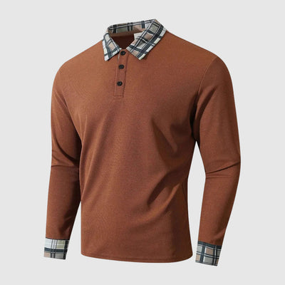 Jonas | Modern Long-Sleeve Shirt with Classic Collar