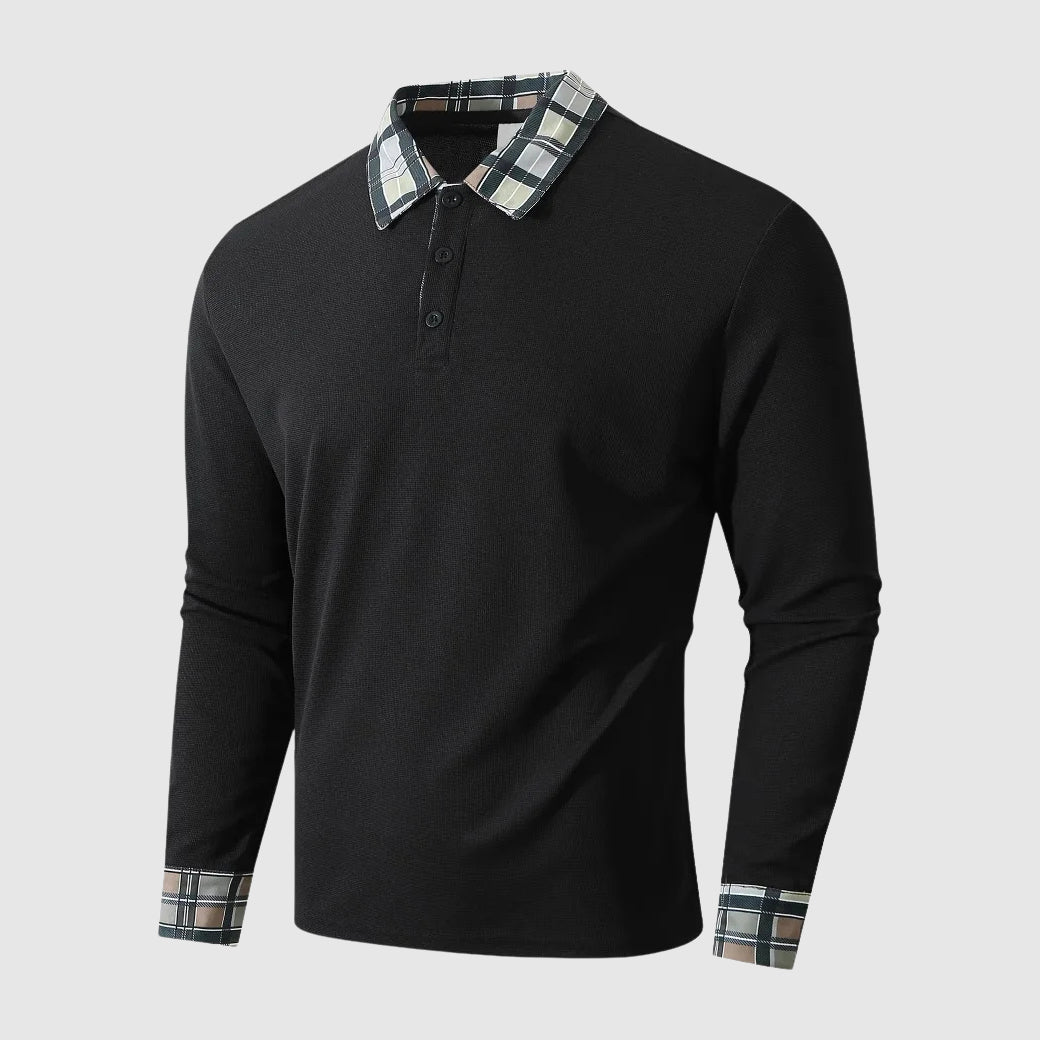 Jonas | Modern Long-Sleeve Shirt with Classic Collar