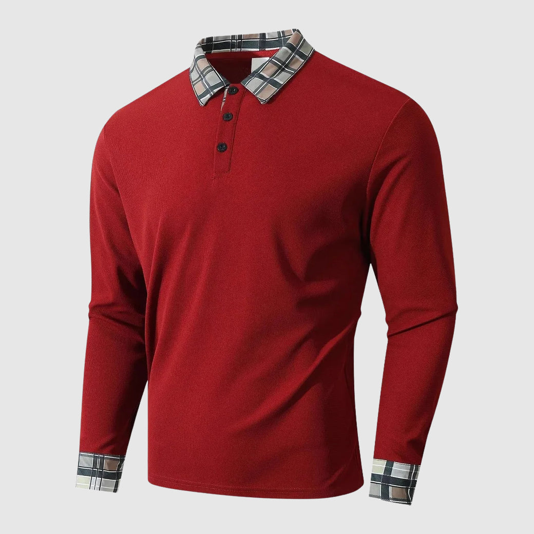 Jonas | Modern Long-Sleeve Shirt with Classic Collar