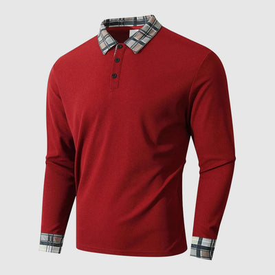 Jonas | Modern Long-Sleeve Shirt with Classic Collar