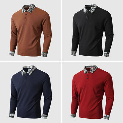 Jonas | Modern Long-Sleeve Shirt with Classic Collar
