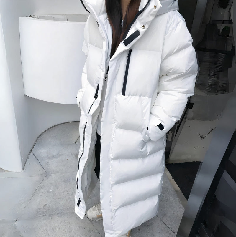 Selena | Stylish Windproof Long Jacket for Women