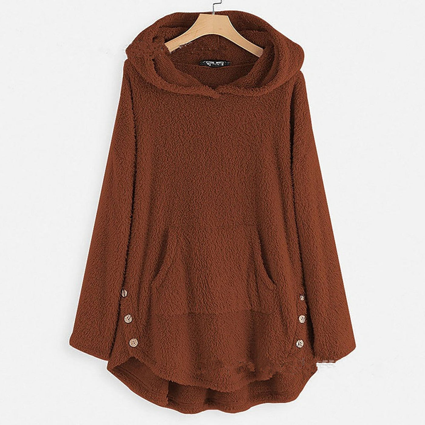 Stella | Fluffy Winter Hoodie with Warm Hood