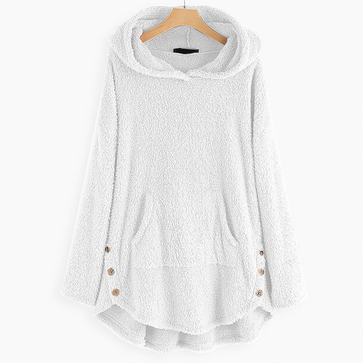 Stella | Fluffy Winter Hoodie with Warm Hood