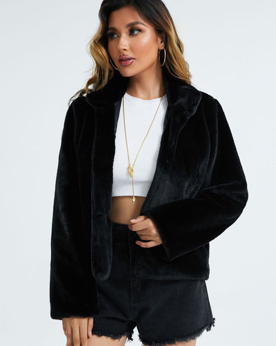 Sienna | Stylish Faux Leather Jacket for Chilly Days