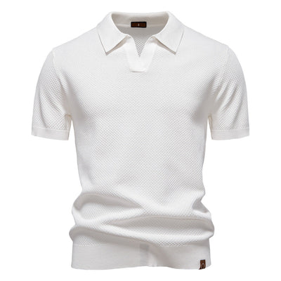 Edric | Structured Polo Shirt in Elegant Design