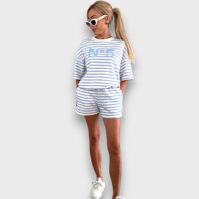 AMELIE | Two-Piece Set with Elegant Riviera Charm