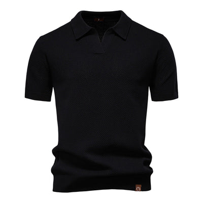 Edric | Structured Polo Shirt in Elegant Design