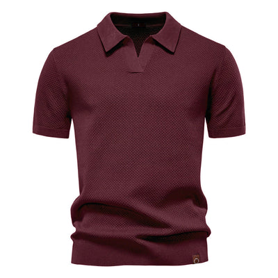 Edric | Structured Polo Shirt in Elegant Design