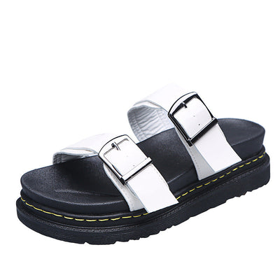 MIREYA | Comfortable Summer Platform Sandals with Buckle