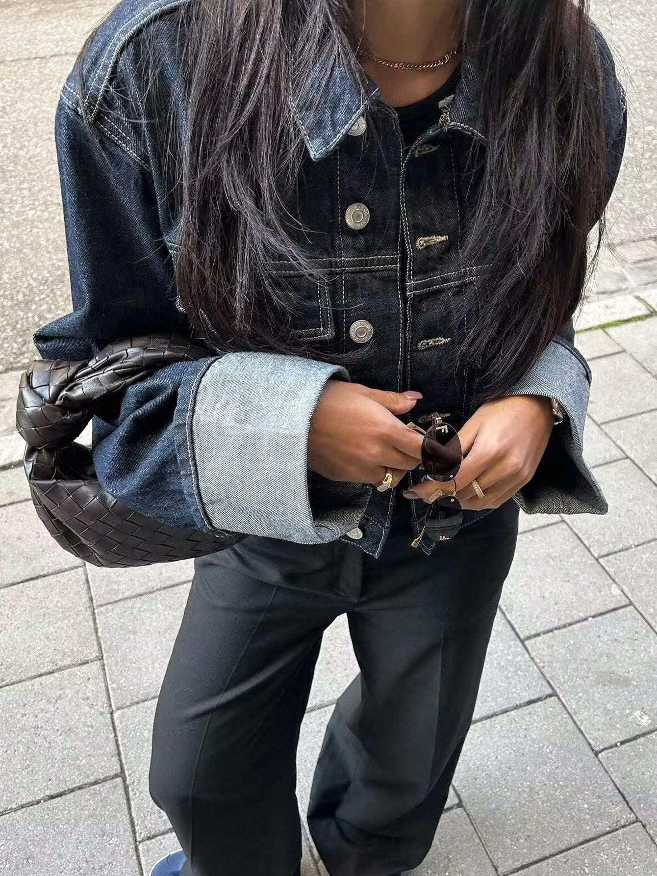 Lena | Casual Women’s Jacket with Roll-Up Sleeves