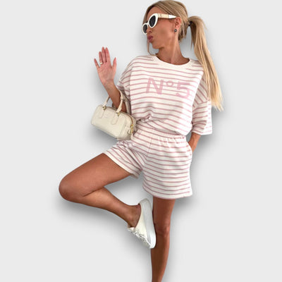AMELIE | Two-Piece Set with Elegant Riviera Charm