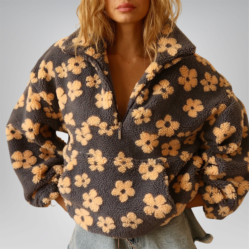 Mara | Stylish Women’s Fleece Jacket with Comfort Fit