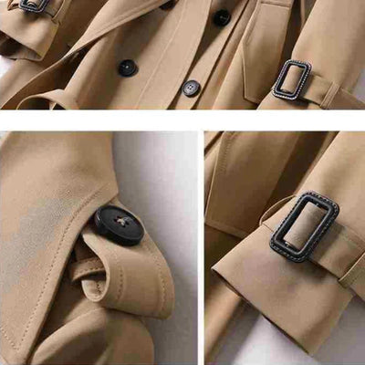 ISLA | Classic Belted Trench Coat for Women