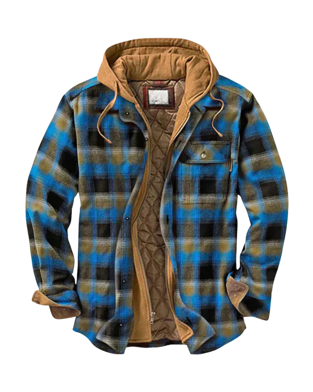 ARWEN | Patchwork Check Jacket in Modern Trend Style