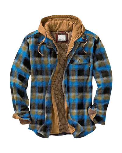 ARWEN | Patchwork Check Jacket in Modern Trend Style