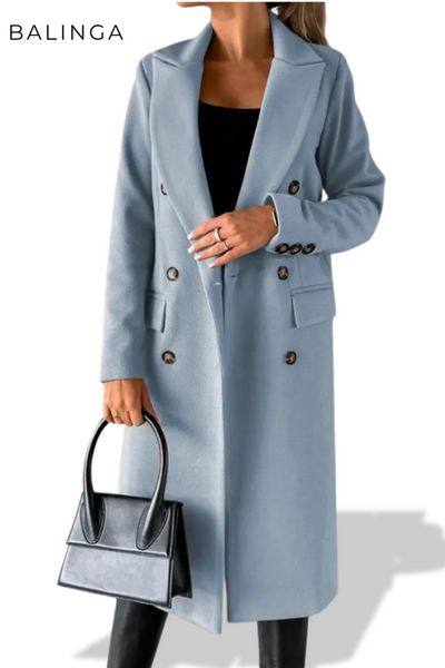 Christiane | Long Coat with Elegant Look