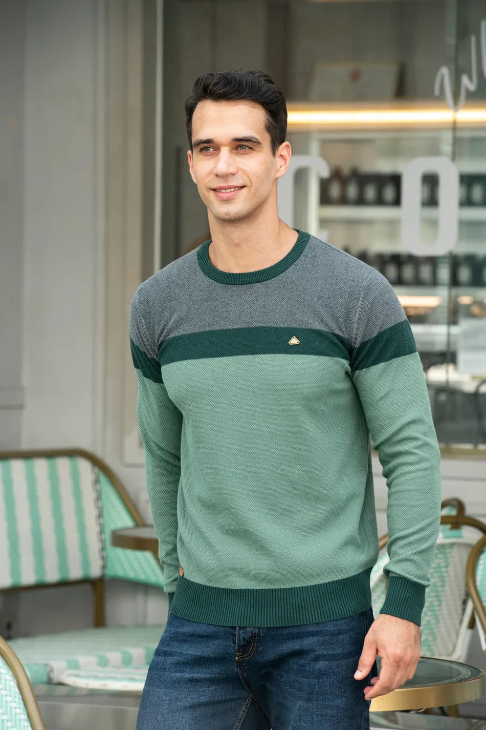 Jonas | Durable Men’s Knit Sweater for All Seasons
