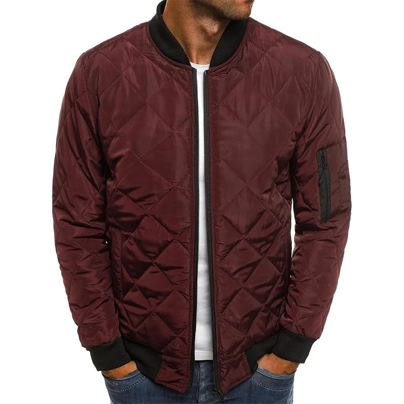 Avery | Quilted Cotton Jacket with Stitch Pattern Design