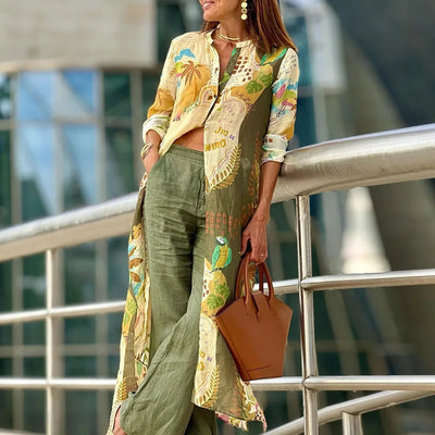OLIVIA | Linen Co-Ord Set for Effortless Summer Look