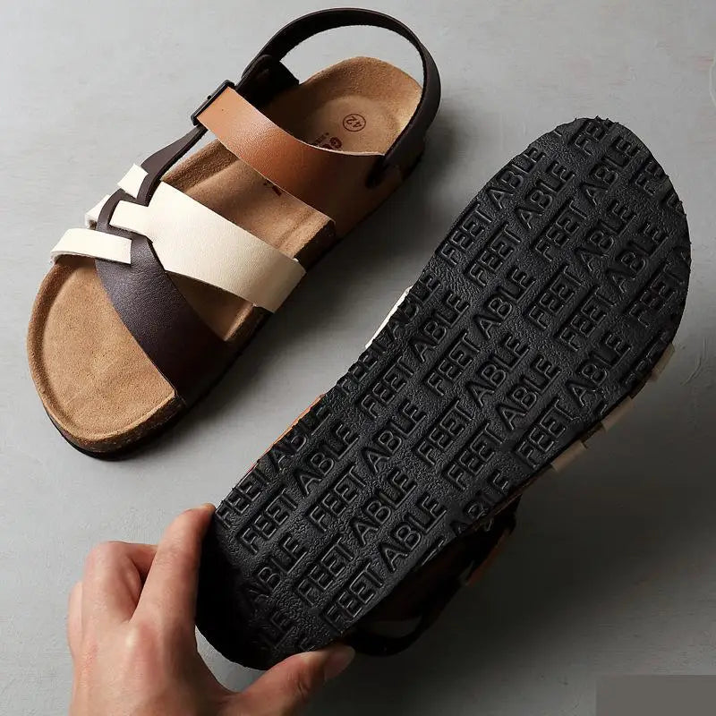 Mael Leather Sandals for Long-Lasting Comfort in Summer