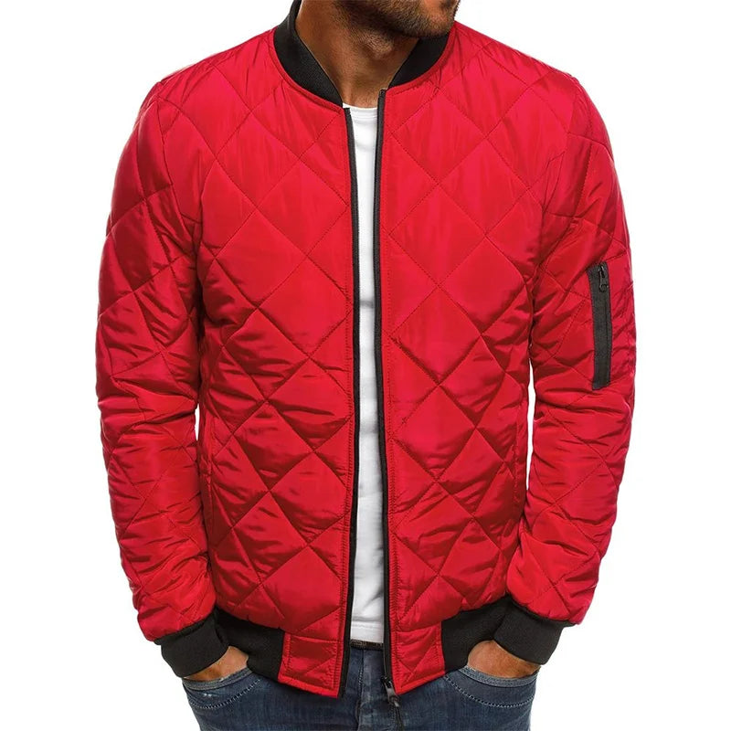 Avery | Quilted Cotton Jacket with Stitch Pattern Design