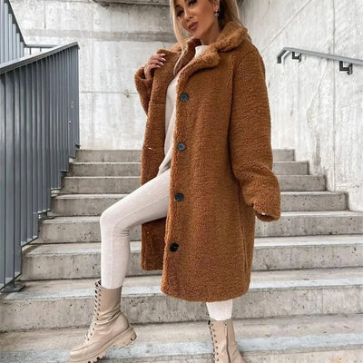 Mira | Cozy Women’s Teddy Jacket – Warm & Stylish