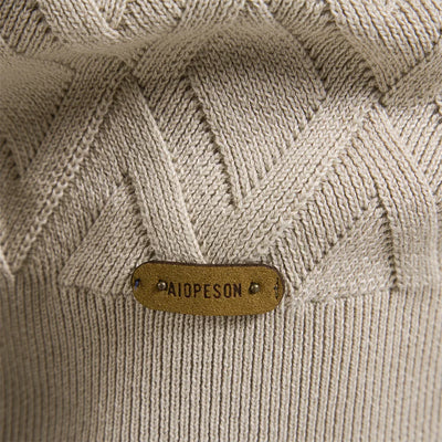 Noah | Timeless Men’s Sweater with Diamond Pattern