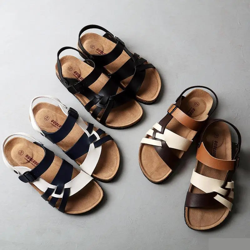Mael Leather Sandals for Long-Lasting Comfort in Summer