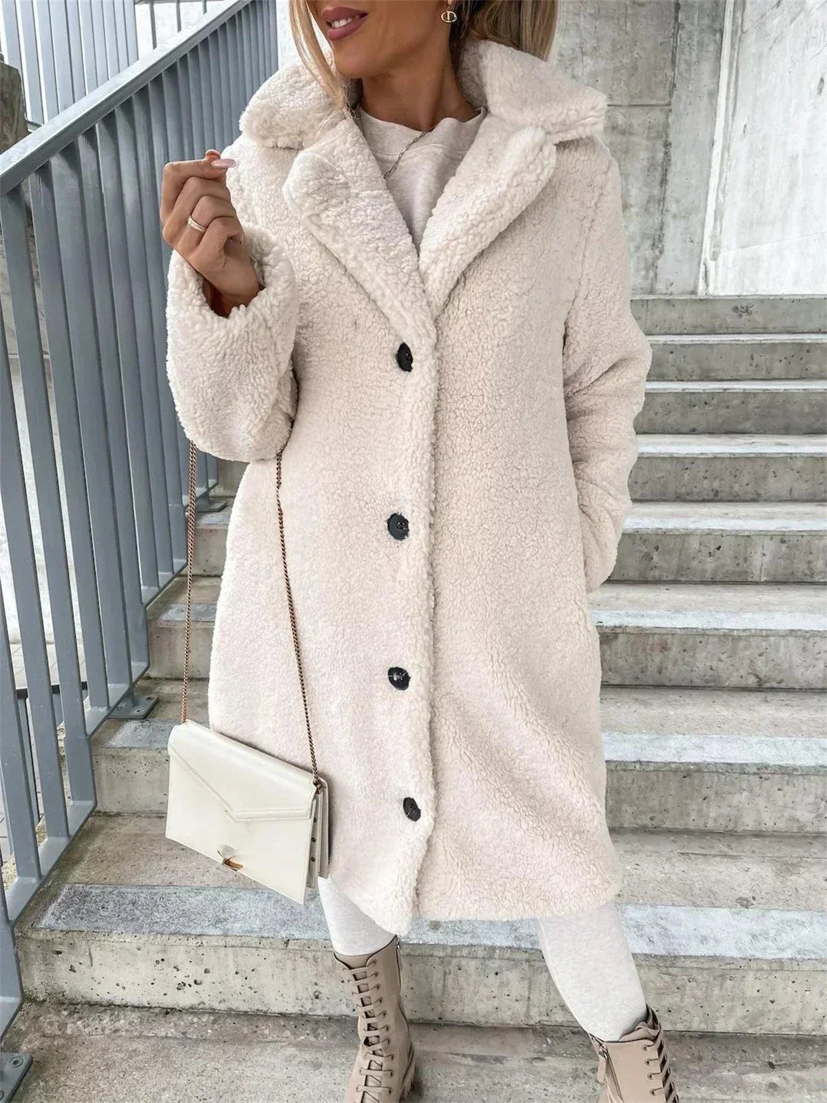 Mira | Cozy Women’s Teddy Jacket – Warm & Stylish