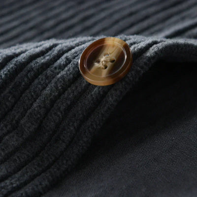 Lukas | Casual Men’s Corduroy Shirt in Brown