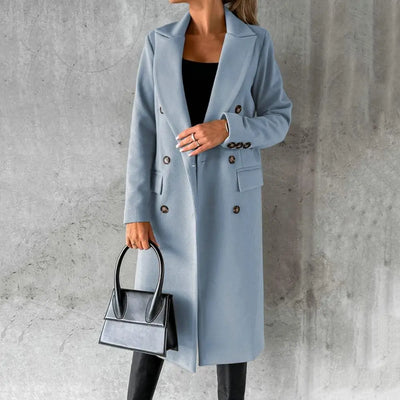 Christiane | Long Coat with Elegant Look